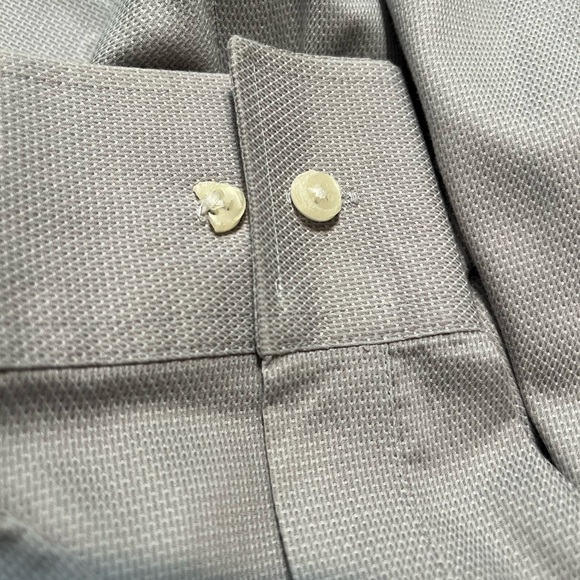 Michael Kors Light Gray Button-Up Shirt Dress Shirt - Picture 5 of 5